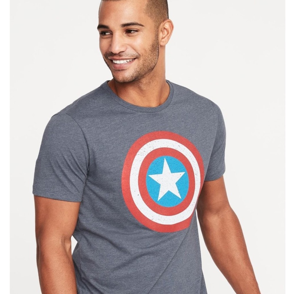 old navy iron man tee!